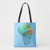 線描トート トートバッグ (正面)