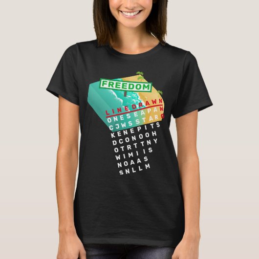 線描(濃) Tシャツ (正面)