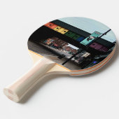 線条橋 卓球ラケット (正面アングル)