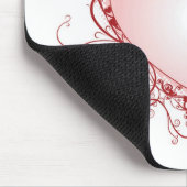 線条細工ハート マウスパッド (コーナー)