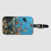 線条虫熱帯魚コーラルカオス ラゲッジタグ (正面横)