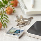 線状対照対 キーホルダー (側面)