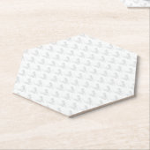 線画, 貝殻, ハープ ペーパーコースター (アングル)