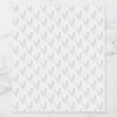 線画, 貝殻, ハープ ワインラベル (シングルラベル)