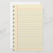 線紙 便箋 (正面/裏面)