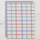 線素晴らし模様紙 (正面/裏面)