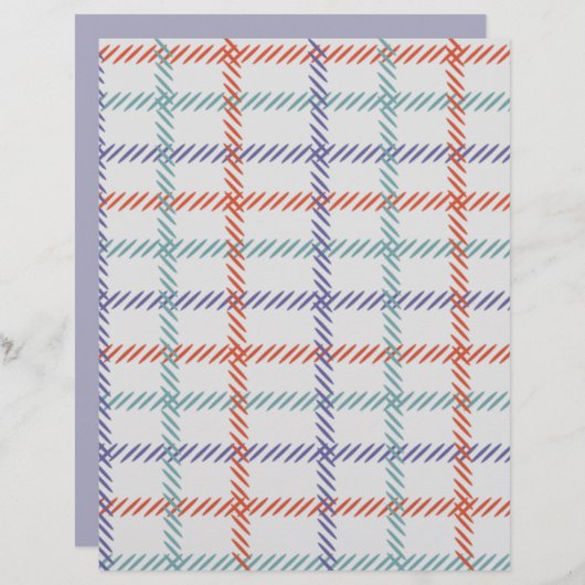 線素晴らし模様紙 (正面/裏面)