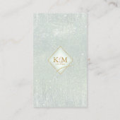 線素晴らし金ゴールド抽象芸術ウィッシングウェルSage ID867 エンクロージャーカード (裏面)