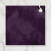 線素晴らし金ゴールド結婚抽象芸術V2プラムID867 フェイバータグ (裏面)