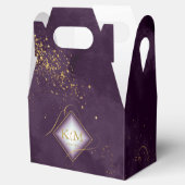 線素晴らし金ゴールド結婚抽象芸術V3プラムID867 フェイバーボックス (オープン)