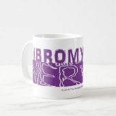 線維筋痛が私の神経に悪影響を与える コーヒーマグカップ (正面左)