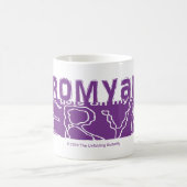 線維筋痛が私の神経に悪影響を与える コーヒーマグカップ (中央)