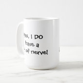 線維筋痛のコップ コーヒーマグカップ (正面左)