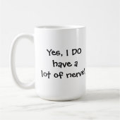 線維筋痛のコップ コーヒーマグカップ (左)