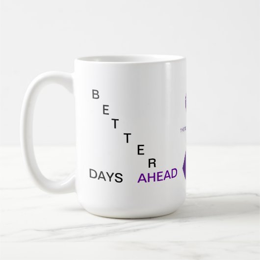 線維筋痛のマグ コーヒーマグカップ (左)