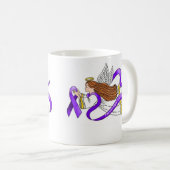線維筋痛の天使 コーヒーマグカップ (正面右)