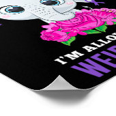 線維筋痛を持ってFibromyaを行うことを許可され風変わりる ポスター (角)