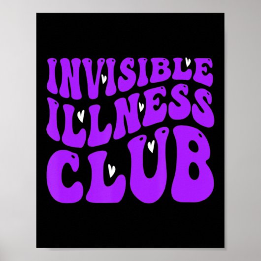 線維筋痛ウォリアーGroovy線維筋痛認識度 ポスター (正面)