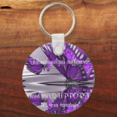 線維筋痛サポートが皮肉ではない キーホルダー (正面)