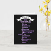 線維筋痛スポニーとフィブロ認識度これはM カード (黄色い花)