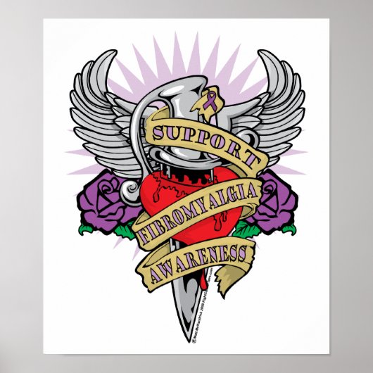 線維筋痛ダガー ポスター (正面)