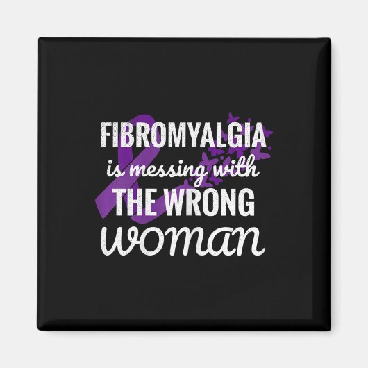 線維筋痛フィブロウォリアー1 マグネット (正面)