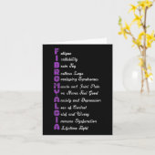 線維筋痛慢性の痛みを意味するフィブロフィブロミオシ カード (黄色い花)