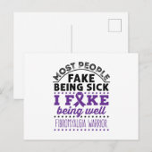 線維筋痛戦士フェイクビーイング ポストカード (正面/裏面)