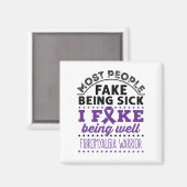 線維筋痛戦士フェイクビーイング マグネット (正面/裏面)