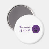 線維筋痛最低 マグネット (正面/裏面)