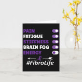 線維筋痛線維筋痛認識度 カード (黄色い花)