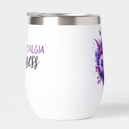 線維筋痛認識度リボン (右面)