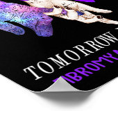 線維筋痛認識度誰も明日ひとりで歩かない ポスター (角)