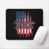 線維筋痛認識度遺族誇りを持った戦士2 マウスパッド (マウス)
