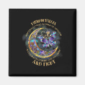 -線維筋痛認識度33 マグネット (正面)