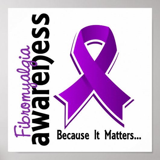 線維筋痛認識度5 ポスター (正面)