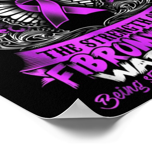 線維筋痛認識度 ポスター (角)