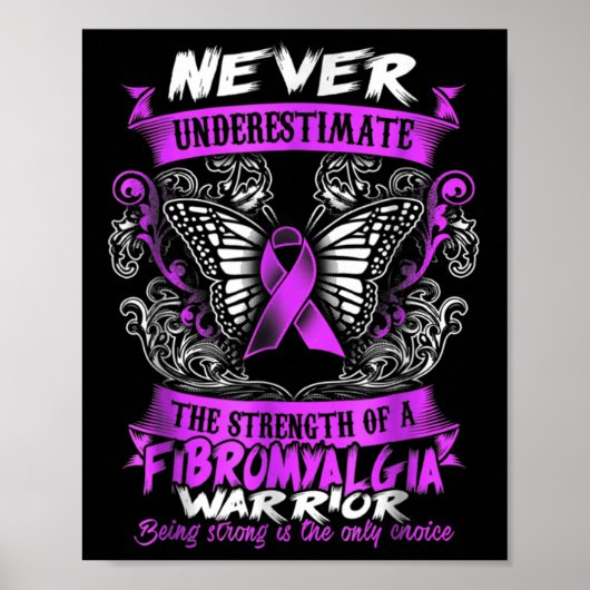 線維筋痛認識度 ポスター (正面)