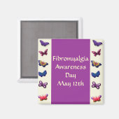 線維筋痛認識度... マグネット (正面/裏面)