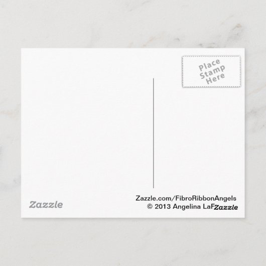 線維筋痛 ポストカード (裏面)