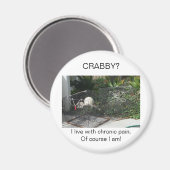 線維筋痛 マグネット (正面/裏面)