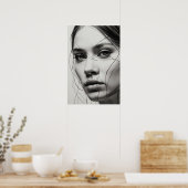 線考え ポスター (キッチン)