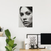 線考え ポスター (ホームオフィス)