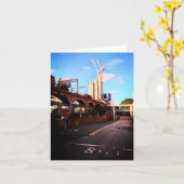 線路の側 カード (黄色い花)