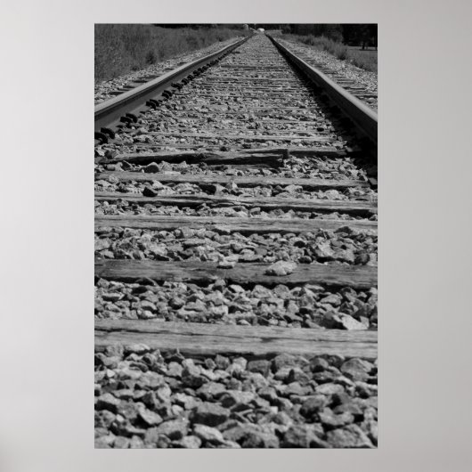 線路は白黒線 ポスター (正面)