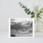 線路を越えたバックホーン山脈 ポストカード (スタンド正面)