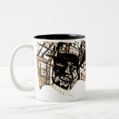 線顔白 ツートーンマグカップ (左)