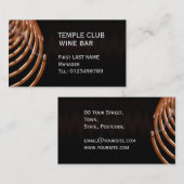 線香コイル名刺 名刺 (正面/裏面)