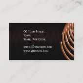 線香コイル名刺 名刺 (裏面)