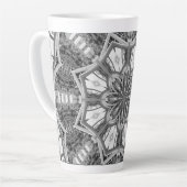 線 カフェラテマグ (左アングル)